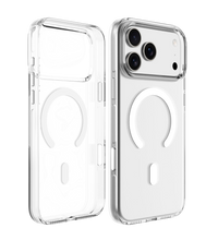 Capa transparente 1 Kase New Krystal para iPhone 18 Pro em policarbonato com tecnologia MagSafe e botões em alumínio