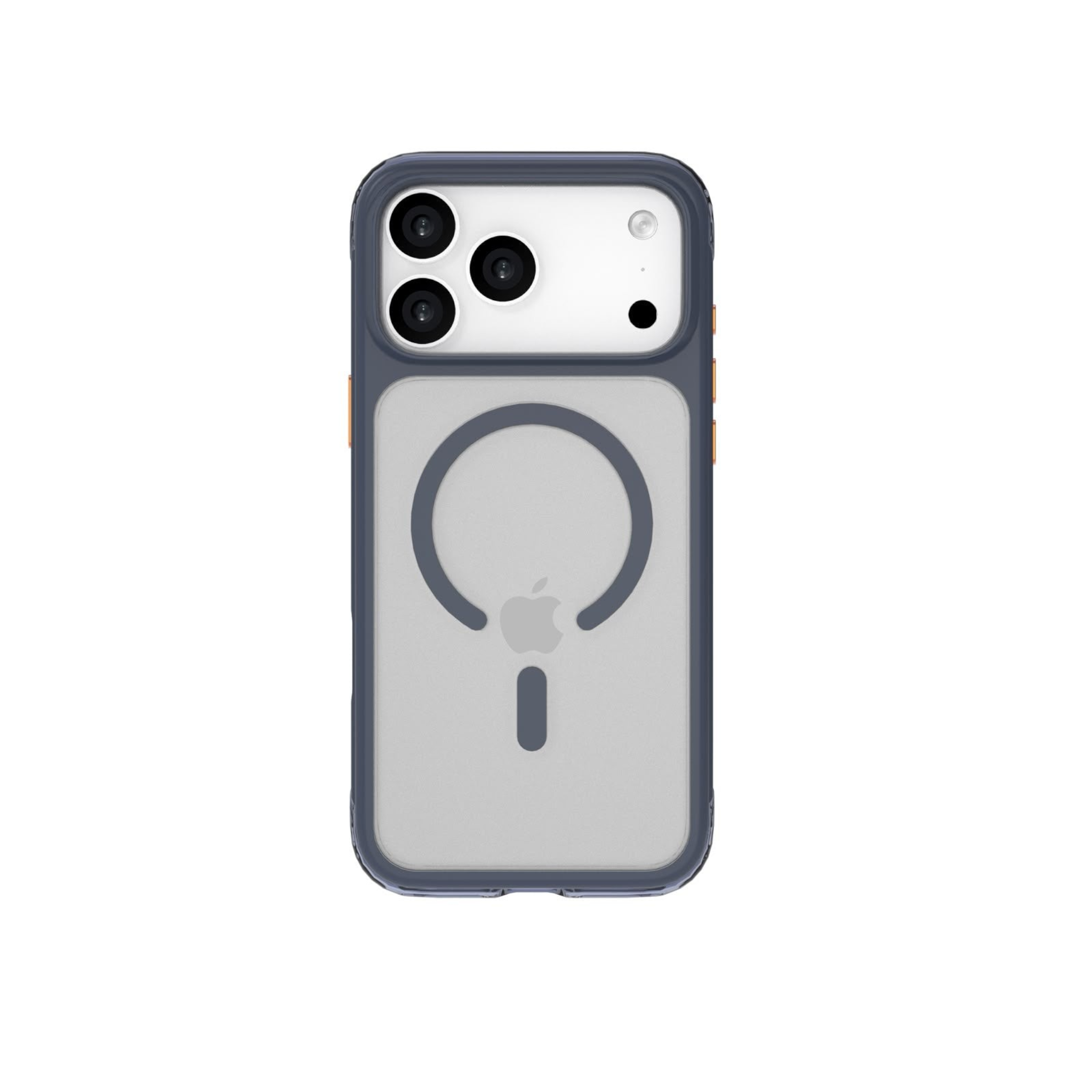 Capa 1 Kase AirShield para iPhone 18 Pro cinza com tecnologia MagSafe, estrutura robusta em policarbonato e TPU.