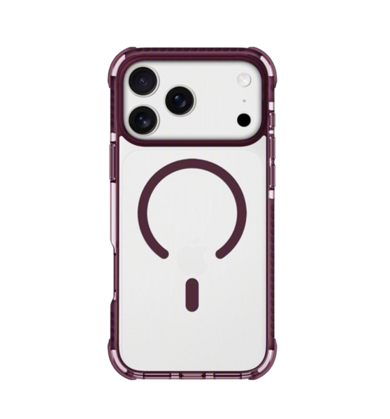 Capa 1 Kase Fusion transparente com MagSafe para iPhone 18 Pro, destacando tecnologia Corner Lock e proteção robusta