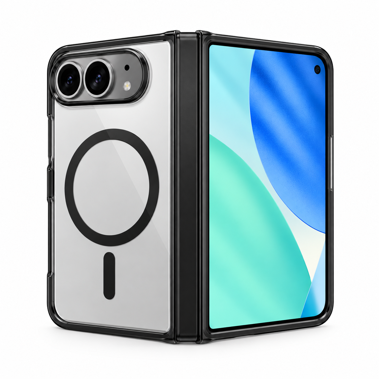 Ultra Hybrid Preta c/ MagSafe iPhone DUO