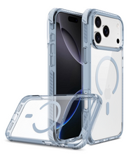 Capa 1 Kase Fusion transparente com MagSafe para iPhone 18 Pro Max, feita de policarbonato, TPU e TPE com Corner Lock.