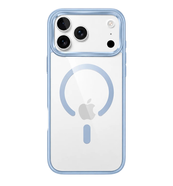 Capa 1 Kase Ultra Hybrid transparente com bordas pretas e MagSafe para iPhone 18 Pro Max